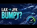 How to Check Your Flight Turbulence Forecast LAX to JFK