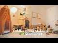 Toddler Room Makeover with IKEA DIY hacks Montessori-inspired Baby Girl