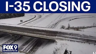 I-35 in Iowa to close on Sunday due to blizzard conditions
