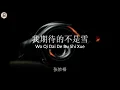 Download Lagu 我期待的不是雪 Wo Qi Dai De Bu Shi Xue - 张妙格 Zhang Miao Ge (Lyrics Video W/ Pinyin)