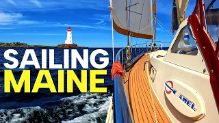 New England sailing adventure! Hoist the Maine!
