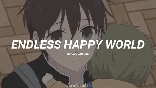 Download ENDLESS HAPPY WORLD by Ono Daisuke || ENG SUB || (Gakuen Babysitters opening theme) MP3