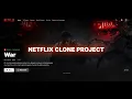 Netflix Clone Using React JS TMDB API
