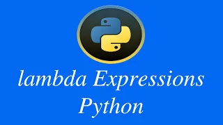 Python lambda Expressions anonymous functions in Python