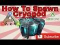 How to Spawn Cryopod