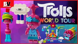 Trolls Movie 2 World Tour Poppy Cooper Cloud Guy Caterpillar | LEGO Set 41256 Rainbow Caterbus