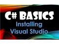 2 C For Beginners Section Outline - Installing and Using Visual Studio