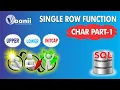 SQL Journey 14 Single Row Function Char Part-1 SQL UPPER LOWER INITCAP