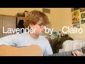lavender by clairo cover