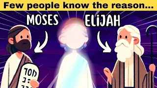 why did jesus have to meet moses and elijah on the mount of transfiguration