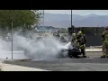 Vehicle fire Mariposa and Main Street in Hesperia