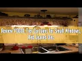 Review VOGOL Tier Curtains for Small Windows Red Leaves Decorative Short Window Treatment for Kids