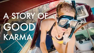 DIVING with our OUTBOARD | Ep.53 sailing documentary