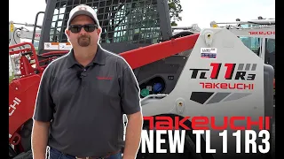 Next-Gen Takeuchi TL11R3 Compact Track Loader Walkaround Luby Equipment
