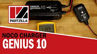 NOCO Chargers How to Use a NOCO Genius 10 NOCO Genius 10 Force Mode Partzilla com