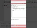 username and password program in python