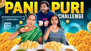 PANI PURI CHALLENGE 🥵 Mom vs Wife (Who Ate More?) 