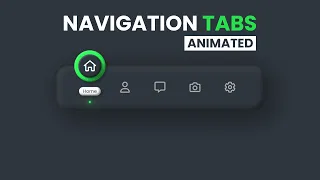 Navigation Tabs Menu Design using Html CSS Javascript 2