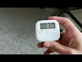 Jsdoin 1 Pack Digital Kitchen Timer Review And Sound Test