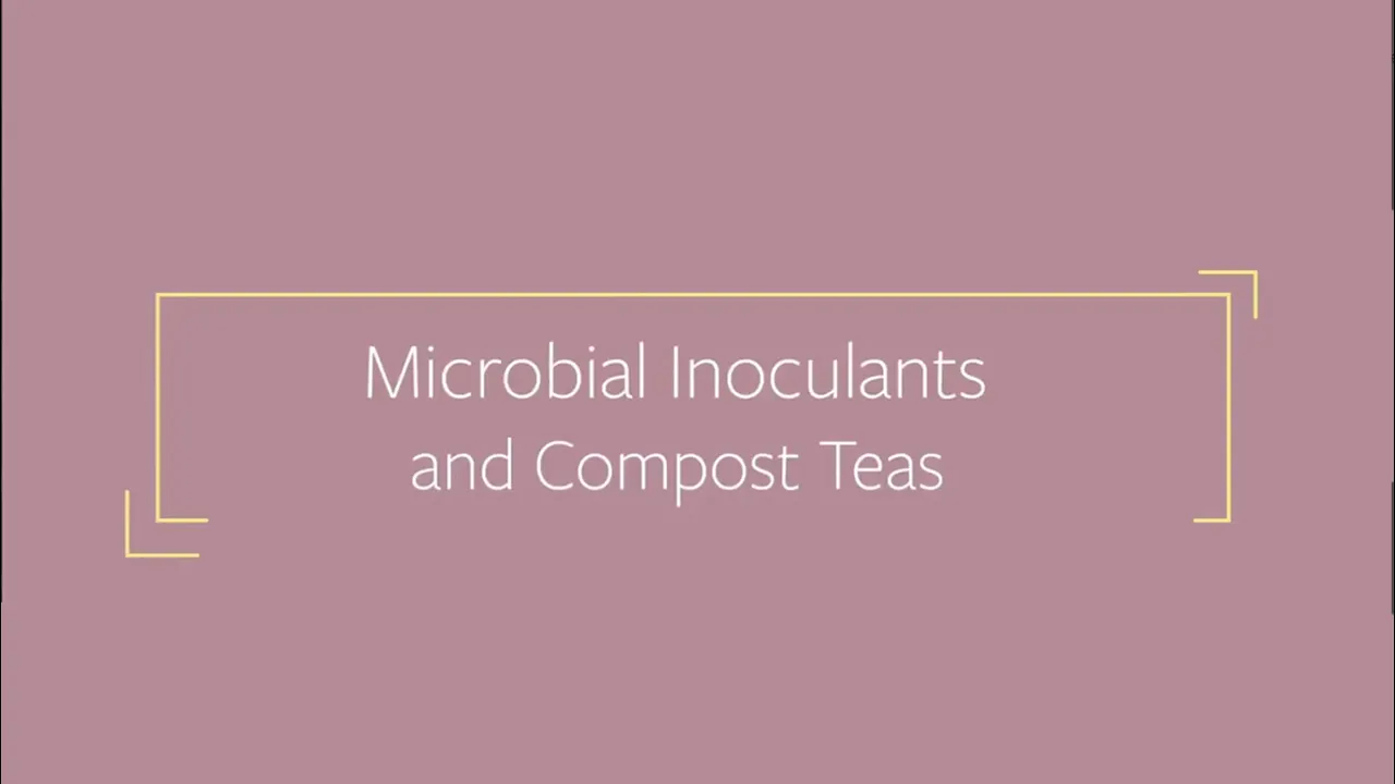 Microbial Inoculants and Compost Teas | Harley Smith's Master Growers Series