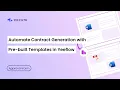 Automate Contract Generation with Pre-built Templates in Yeeflow