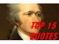 Alexander Hamilton Quotes - Popular 15 Quotes