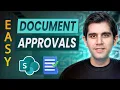 EASY Document Approvals in SharePoint Step-by-Step Tutorial