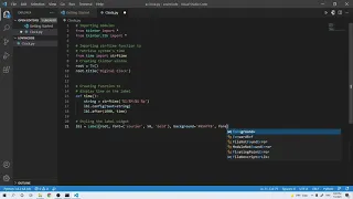 Make a Clock using Python and Tkinter Python Project
