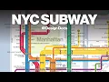 The Greatest Debate in Design History The NYC Subway Map
