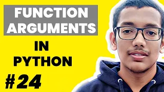 Python Tutorial For Beginners Python Function Arguments