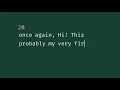 Hello World ASMR Keyboard Typing