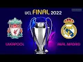 UEFA Champions League Final 2022 | Liverpool vs Real Madrid | Full Match HD | eFootball PES Gameplay