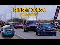 Lagu SUNSET CORSA || The Final DRAG RACE Event of 2025 || TANUKI IS FAST.