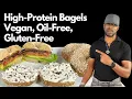 Best Gluten-Free High-Protein Bagels I Vegan Oil-Free BLT