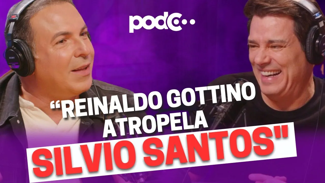 A POLÊMICA ENTRE REINALDO GOTTINO E SILVIO SANTOS #PODCAST #CORTES #CELSOPORTIOLLI