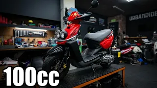 Yamaha BWS 100 Complete Service: Rebuild & Transformation