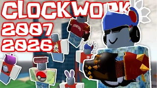 Clockwork ROBLOX Evolution History 2007-2026
