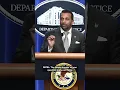 You Are Lying - FBI Director Patel Fights with Reporter at Press Briefing