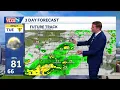 Iowa weather Scattered storm chances return Tuesday