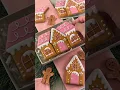 Decorating a Gingerbread House Set Cookie Decorating with Royal Icing