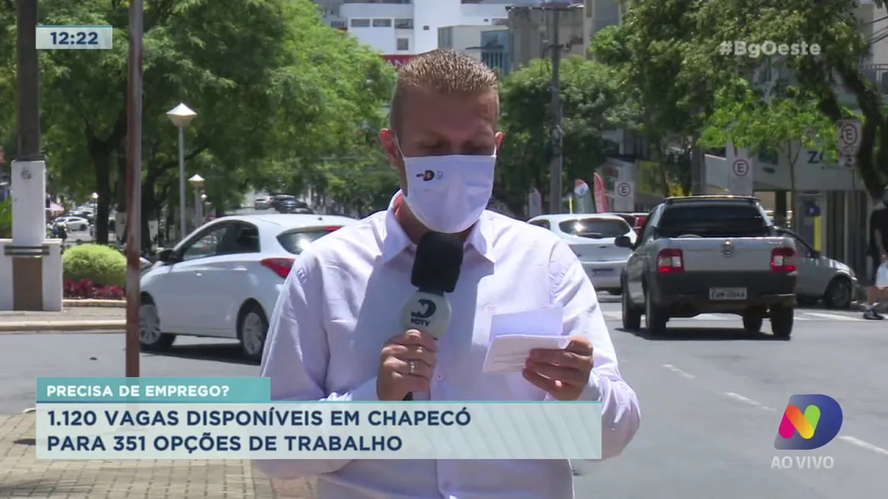 Precisa de emprego? 1.120 vagas estão disponíveis em Chapecó para 351 opções de trabalho