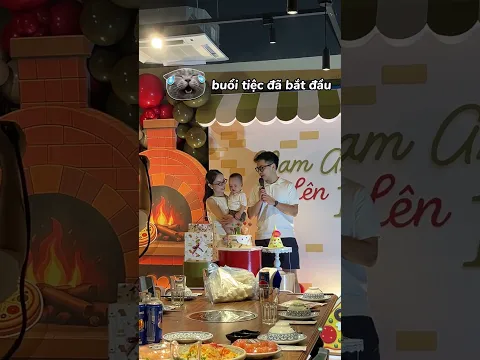 Kíp nạn đi sinh nhật Pizza | LongLinhfamily #longlinhfamily
