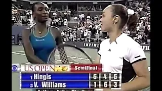 Martina Hingis vs Venus Williams 1999 US Open SF Highlights