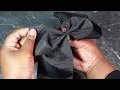 How to fold a cheer bow WITHOUT a template Ultimate Bow Studio