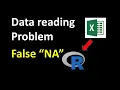 How to prevent false missing values NA in R or R studio data reading