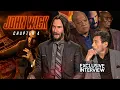 JOHN WICK CHAPTER 4 Full Cast Interview - Keanu Reeves Lawrence Fishburne Ian McShane More