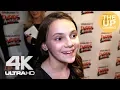 Dafne Keen interview Best Female Newcomer for Logan at Empire Awards 2018 Rakuten TV