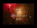 keshi - SINS (2022 tour ver.) // lyrics