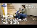 How to Remove Carpet from Stairs How To Anything