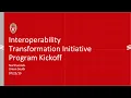 UW-Madison DoIT Interoperability Kickoff